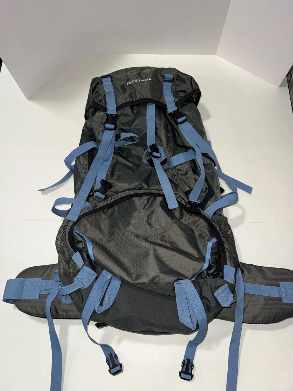 Field & Stream Hiking Backpack with Light Blue Straps